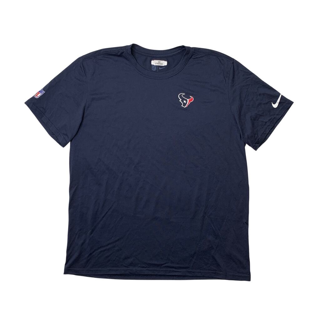 Houston Texans T Shirt Mens XL Zac Etheridge Sideline Coach Team Issue Nike Tee